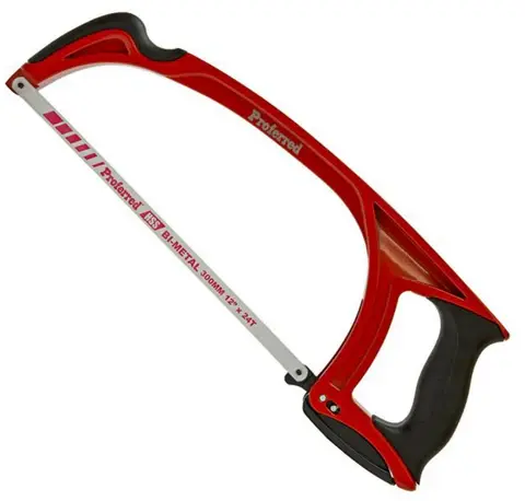 HACKSAW FRAME ADJ 8-12" BI-METAL BLADE - BRHF001