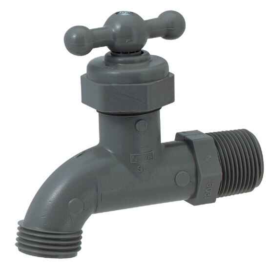 PROLINE 3/4" PVC HOSE BIBCOCK - 103-204HN
