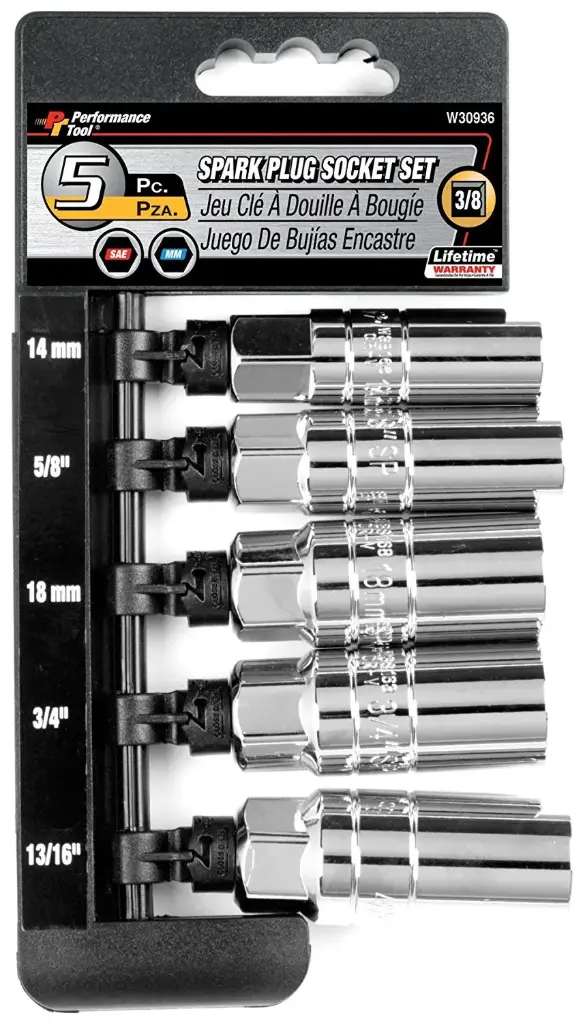 PT SPARK PLUG SOCKET SET 5PCS - W30936 