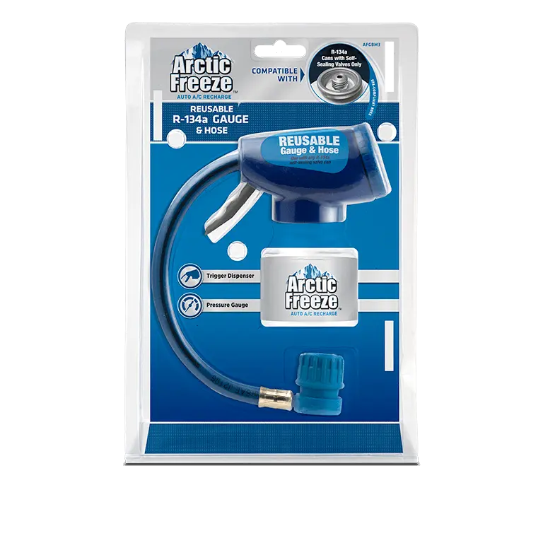 R134A RECHANGE KIT WITH GAUGE - AFGBM3