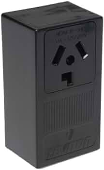 RANGE FLUSH OUTLET 30A/250V NON GROUNDING SURFACE MOUNTING - 5054
