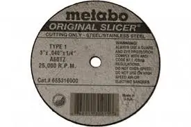 RATING PLATE METABO - 338054360