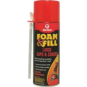 RED DEVIL TRIPLE EXPANDING FOAM SEALANT - 12oz - 0909