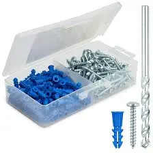 RIBBED PLASTIC ANCHOR KIT #6-8 and #10-12 - 51197