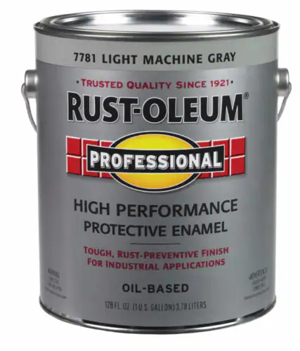 RUST-OLEUM LIGHT MACHINE GRAY PAINT GAL - 7781