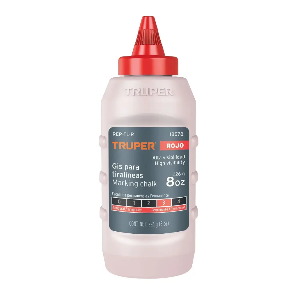 Replacement Chalkline - Red - 8 oz - Truper