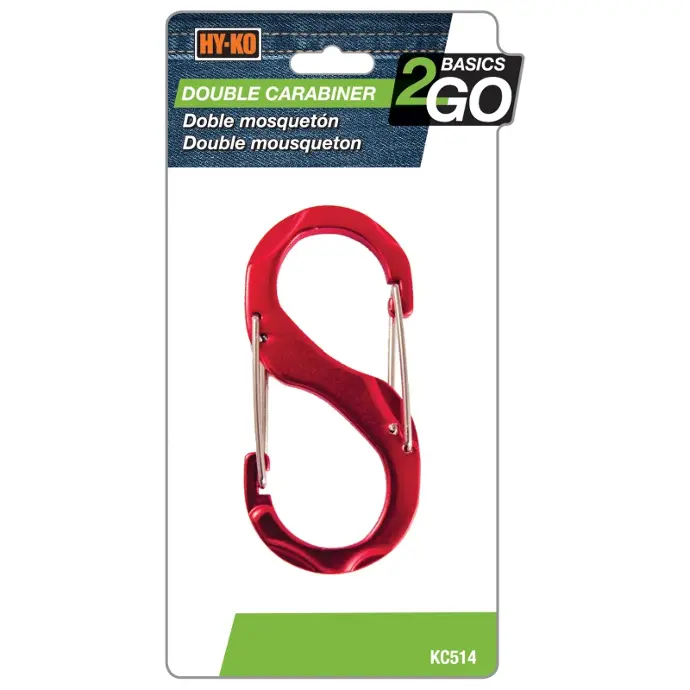 S-SHAPED CARABINER NEW HY-KO - KC514