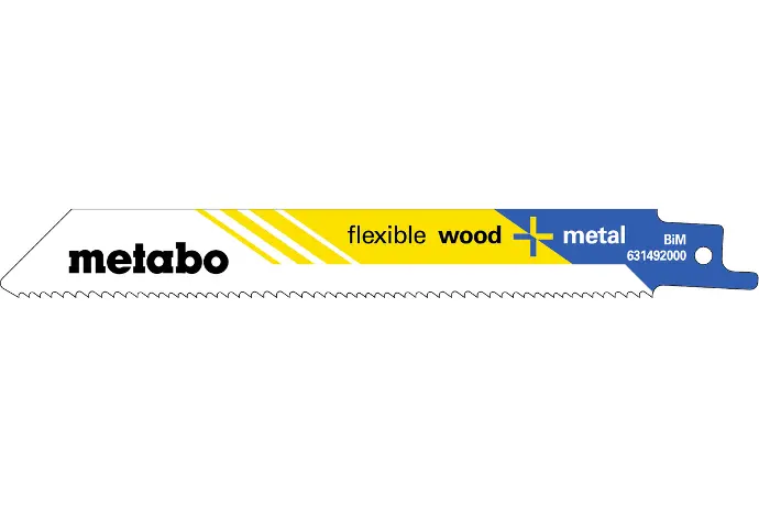 SABRE SAWZALL BLADES BIM 150 X 0.9/1 8-2,6 SINGLE METABO - 631094000