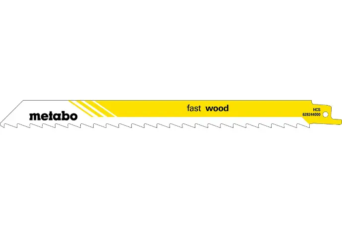 SABRE SAWZALL BLADES HCS 225 X 1.25MM/8.5 SINGLE METABO - 628244000