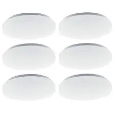 SATCO 11" 16W LED FLUSH MOUNT FIXTURE DIMMABLE 1100 IM 120VOLT WHITE - 62/1210