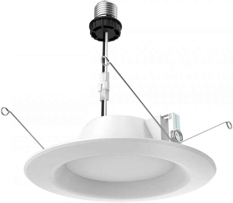 SATCO 11.6 WATT LED DIRECT WIRE DOWNLIGHT 5-6" 3000K 120 VOLT DIMMABLE - S39062