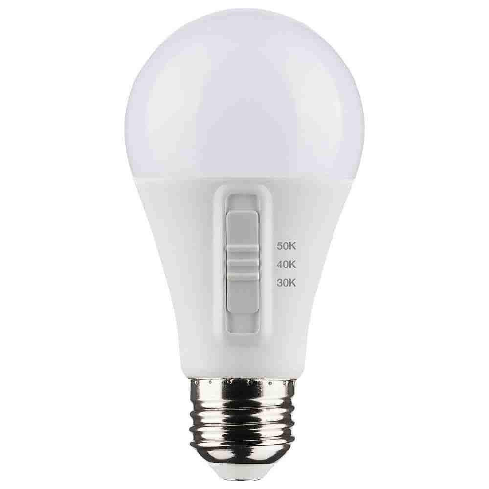 SATCO LED BULB 120V 3000K 1100 LUMENS WHITE FINISH NON DIMMABLE - S11776 - SINGLE