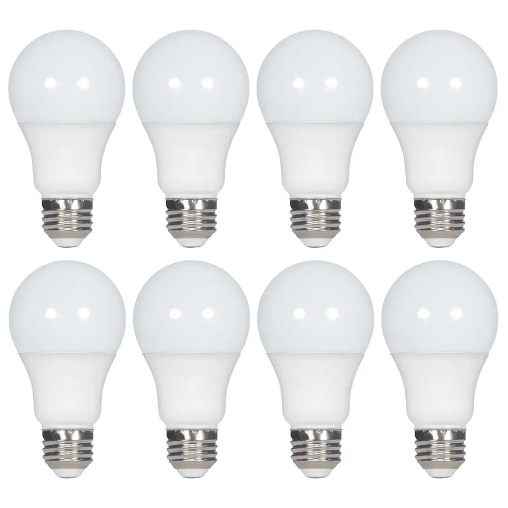 SATCO LED BULB 9W A19 NON-DIMMABLE 120V 5000K SINGLE D2105 - S11461