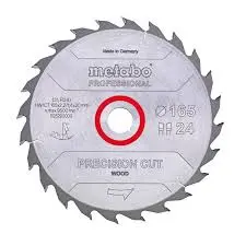 SAW BLADE "PRECISION CUT WOOD - PROFESSIONAL", 165X20 Z24 WZ 20° M...