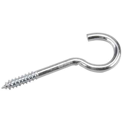 SCREW HOOK ZINC 3/8" X 4-7/8" - 52397