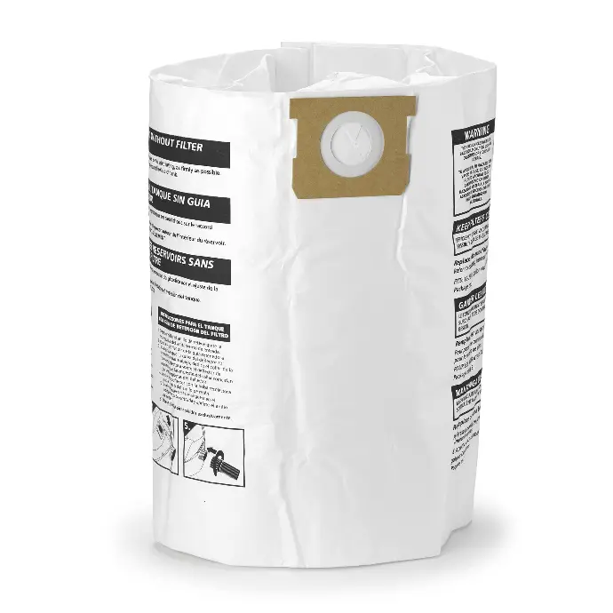 SHOP VAC COLL BAG-PAPER 15-22 GAL CUT CASE - 9066333