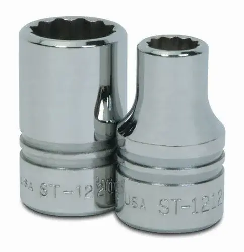 SOCKET 11/16" 1/2 DR 12PT D-1222 TR