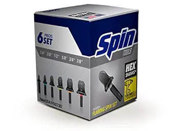 SPIN F600 SWAGING TOOL DRILL BIT 1/4" - 7/8" BITS - F6000