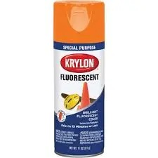 SPRAY PAINT YEL ORANGE FLOU 11oz KRYLON