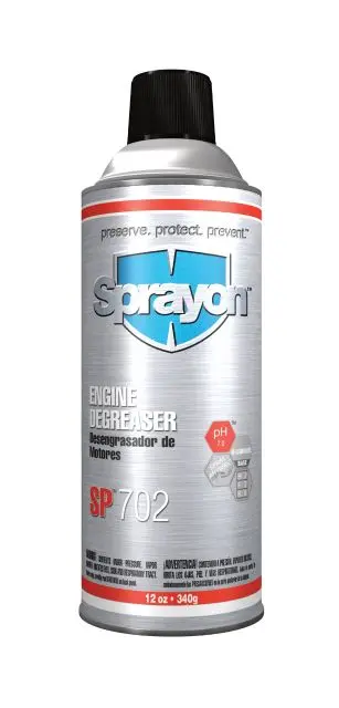 SPRAYON SP702 ENGINE DEGREASER SPRAY AEROSOL 12OZ CAN - S00702000
