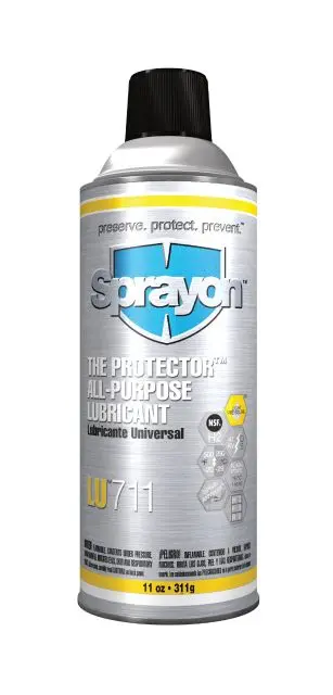 SPRAYON THE PROTECTOR LU 711L AL-PURPOSE LIGHT PRESSURE PENETRATING LUBRICANT 16oz  LIQUID AMBER 0.82 - SC0711LQ0