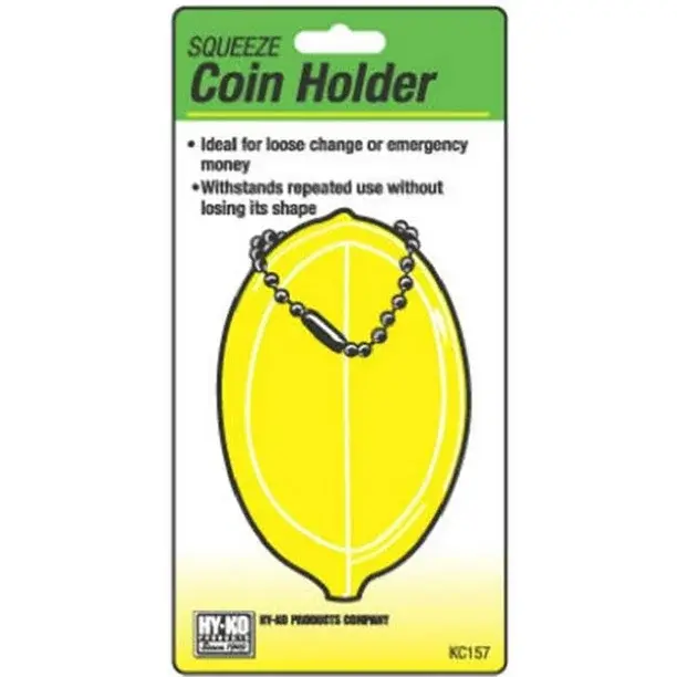 SQUEEZE COIN HOLDER BEADED CHAIN HY-KO - KC157