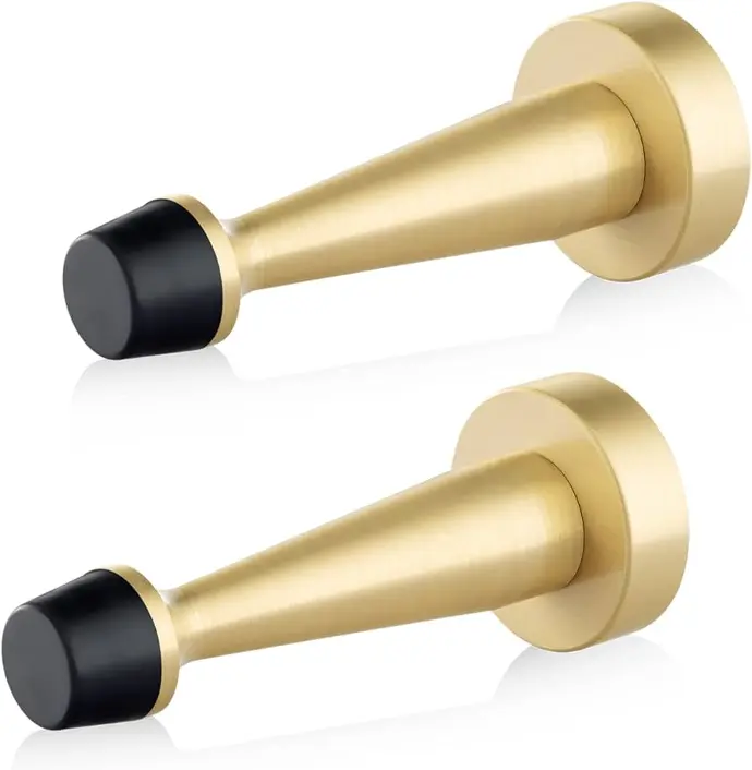 STOP DOOR WALL MOUNT BR BRASS HX-TR