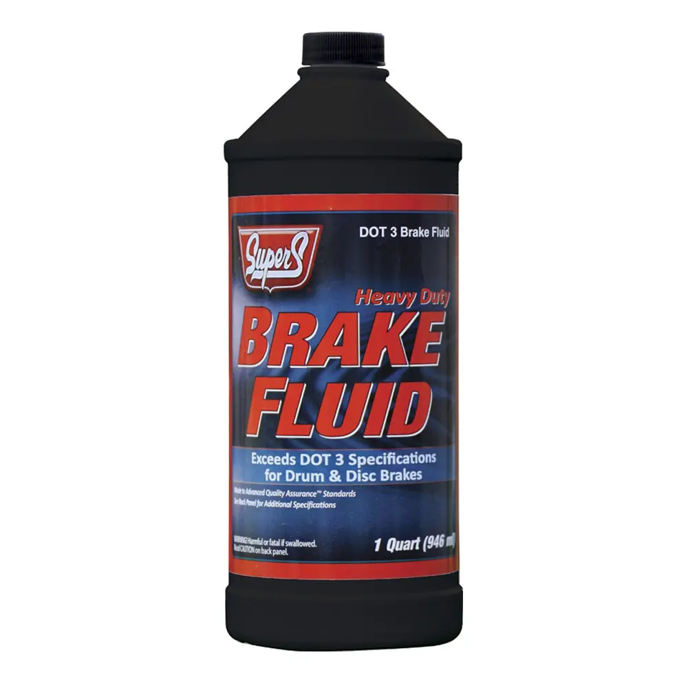 SUPER BRAKE FLUID DOT 3 HEAVY DUTY QUART - SUS32