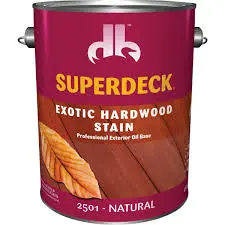 SUPER DECK EXOTIC HARDWOOD STAIN  2501 - NATURAL GAL - DB0025014-16