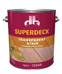 SUPER DECK TRANSPARENT STAIN PROFESSIONAL EXTERIOR OIL BASE 1910 NATURAL - SC0019104-16