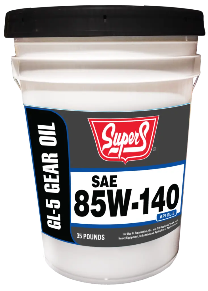 SUPER GEAR OIL 85W-140 5GAL - SUS54