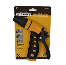 T-HOSE NOZZLE 2FUNCTION PLASTIC - BROWN - BRSG9515