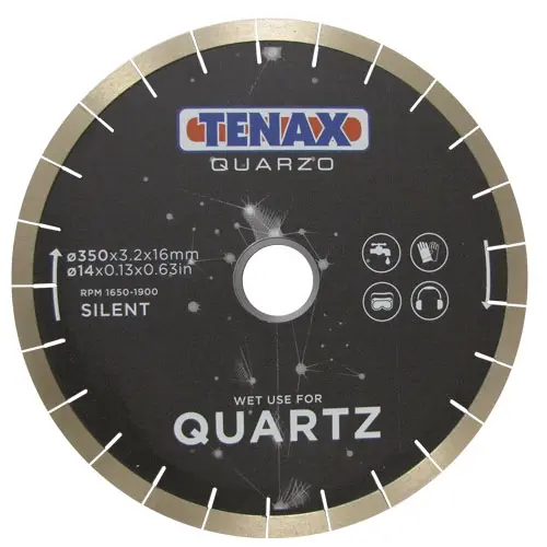 TENAX 14" QUARTZ BLADE 370 X 3.2 X 16 - 4D-43162