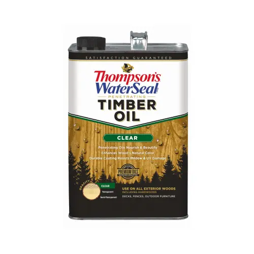 THOMPSON PENETRATING TIMBER OIL CLEAR GAL - TH047801-16
