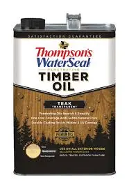THOMPSON PENETRATING TIMBER OIL TEAK TRANSPARENT GAL - TH049831-16