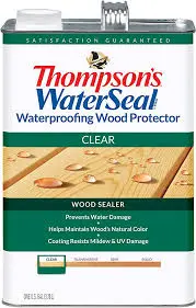 THOMPSON WATERPROOFING STAIN TRANSPARENT PROTECTOR CLEAR GAL - TH041801-16
