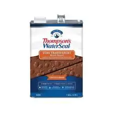 THOMPSON WATERPROOFING TRANSPARENT CHESTNUT BROWN STAIN 1GAL - TH.0...