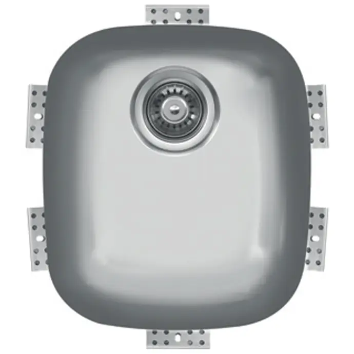 TOPZERO SEAMLESS EDGE SS SINK 13" X 14" X 9" ATHENS - TZD345