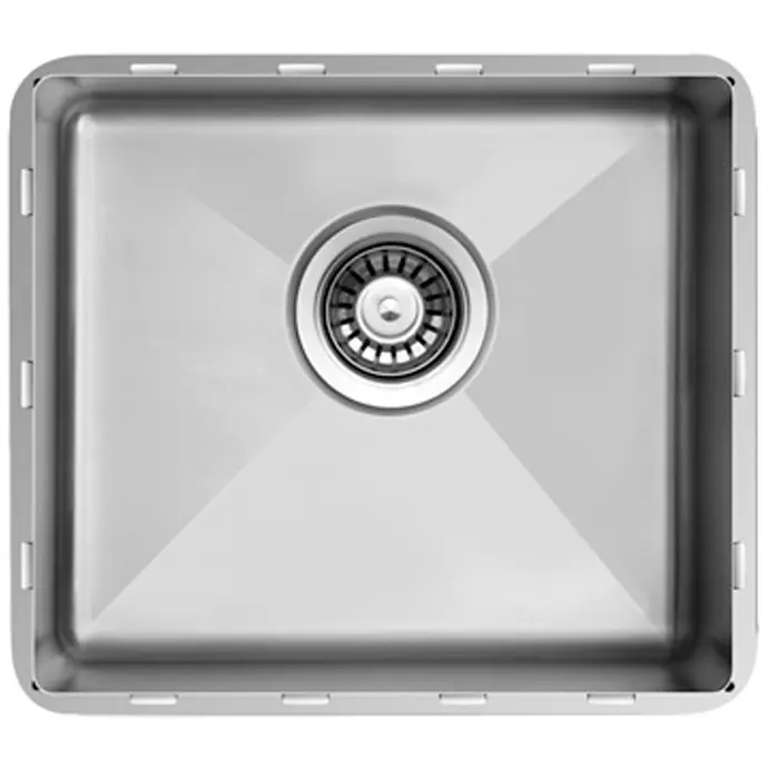 TOPZERO SEAMLESS EDGE SS SINK 18" X 16" X 9" GRAZ - TZR450