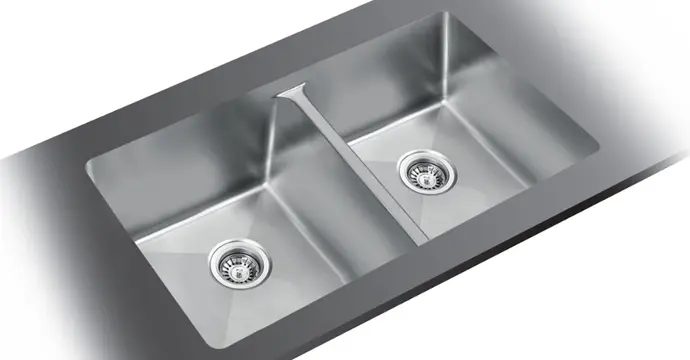 TOPZERO SEAMLESS EDGE SS SINK 31" X 16" X 10" LONDON - TZRS380.55