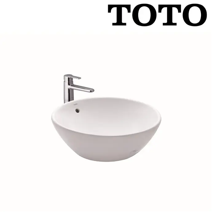 TOTO "ELIZABETH" CONSOLE LAVATORY 16.5" X 16.5" X 6" - L523RE#W, TX809L