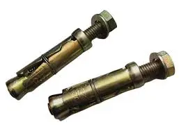 TOWER BOLT YELLOW ZINC 3'' WITH SCREW-DX1402 