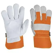 TRUPER - LEATHER-CLOTH GLOVES - PAIR