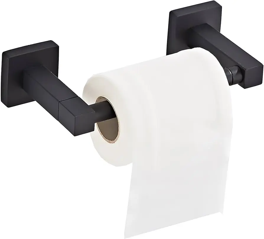 Toilet Paper Holder Square WHT - 775-2678