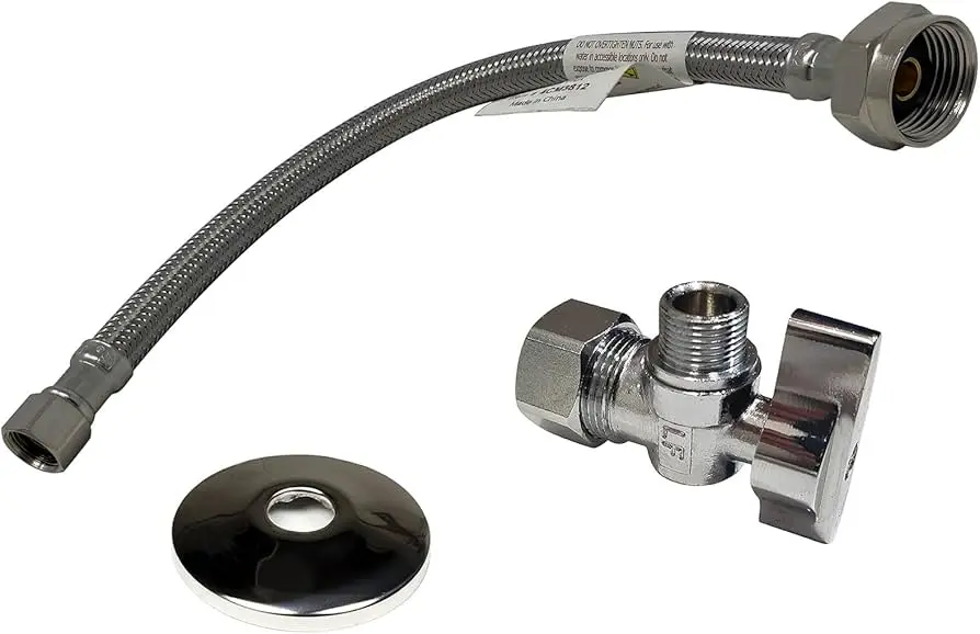 Toilet Tank Supply Line 1/2" x 3/8" A367-HSB24