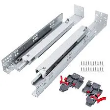 22" UNDERMOUNT DRAWER SLIDE SELF CLOSING - TSL4324-002