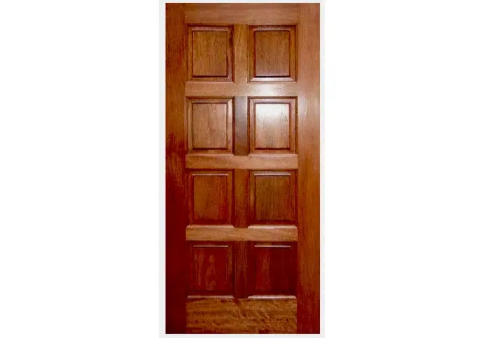 Unfinished Mahogany Door