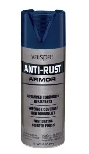 VALSPAR 21928.076 ANTI RUST DARK BLUE SPRAY CAN - 044.0021928.076 