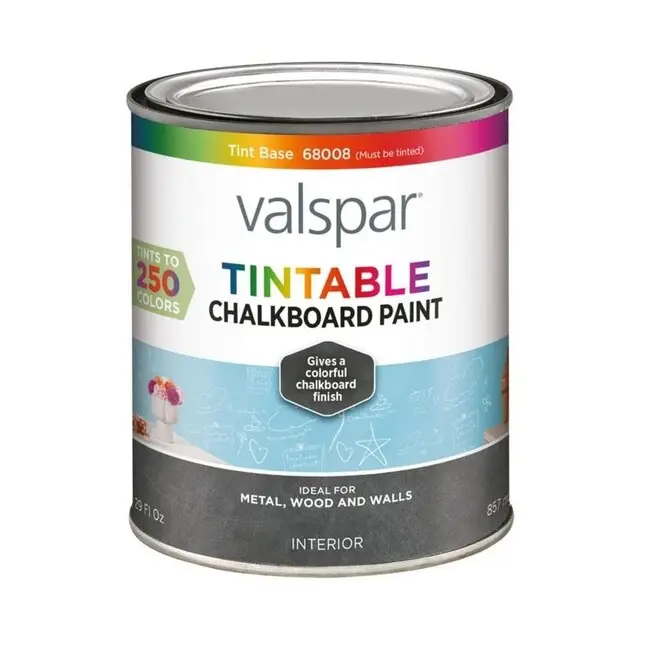 VALSPAR CHALKBOARD TINT BASE NORMAL PAINT QUART - 410.0068008.005