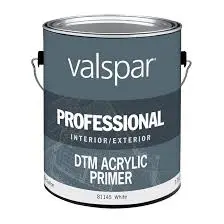 VALSPAR DTM INTERIOR/EXTERIOR ACRYLIC PRIMER 1 GAL - 045.0081145.007